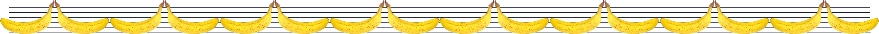 modre banany napřič